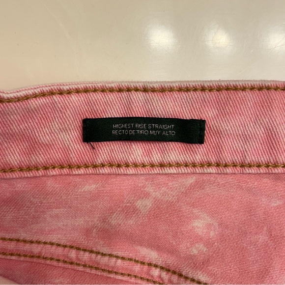 Wild Fable Pink Straight Leg Jeans - Picture 4 of 4